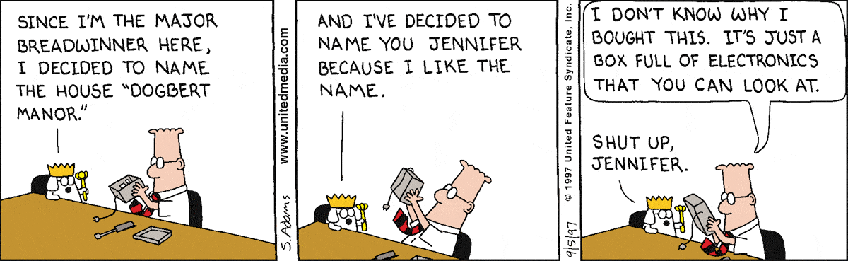 Dilbert Cartoon